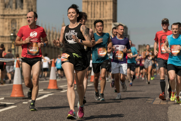 Group of runners by Big Ben