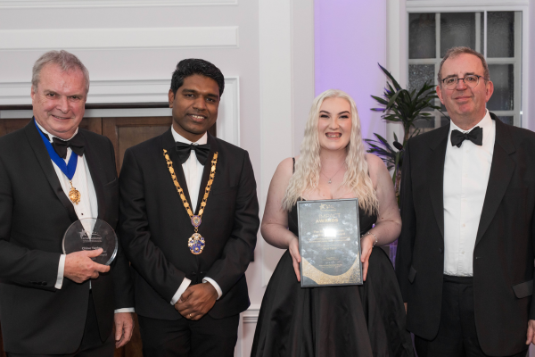 Awards - Chloe Taylor, Mike, Bejoy, Richard