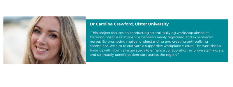 Dr Caroline Crawford Ulster University Amin Abdullah 2024 awardee
