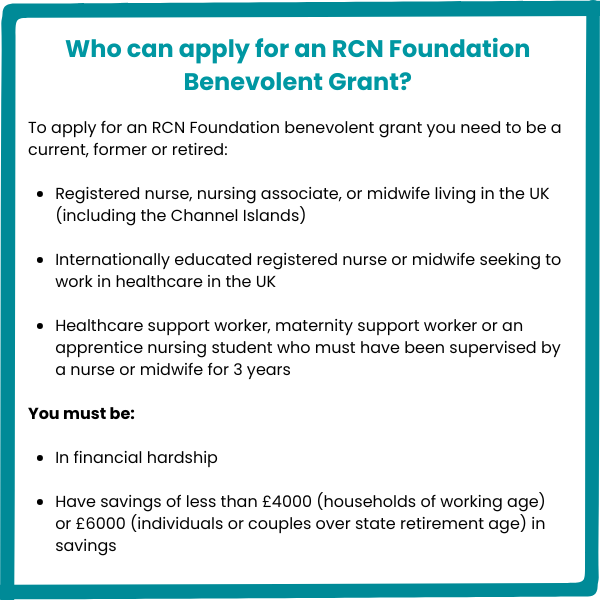Hardship grant criteria