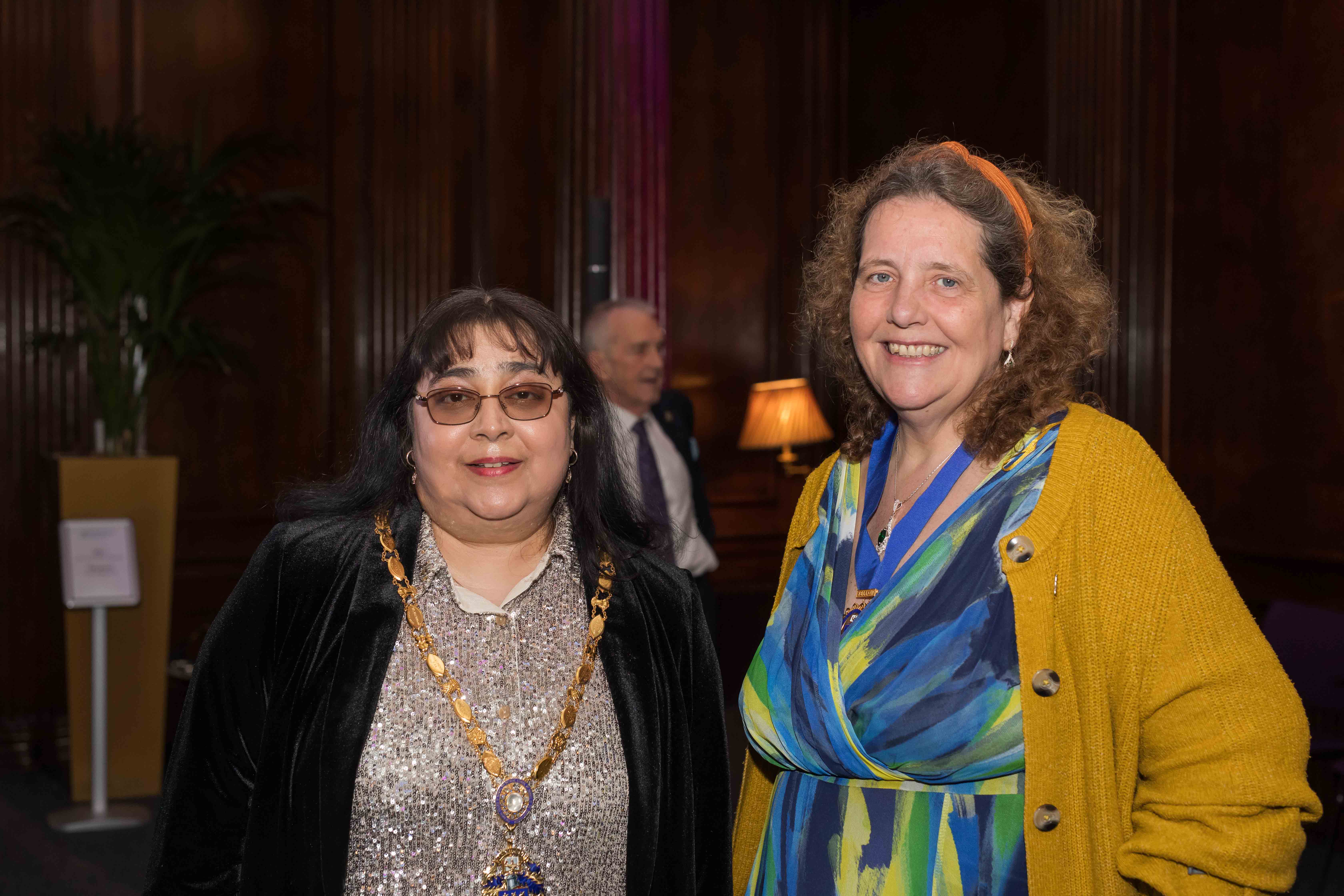 Sheilabye Sobrany, RCN President and Dr Regina Keith FRCN