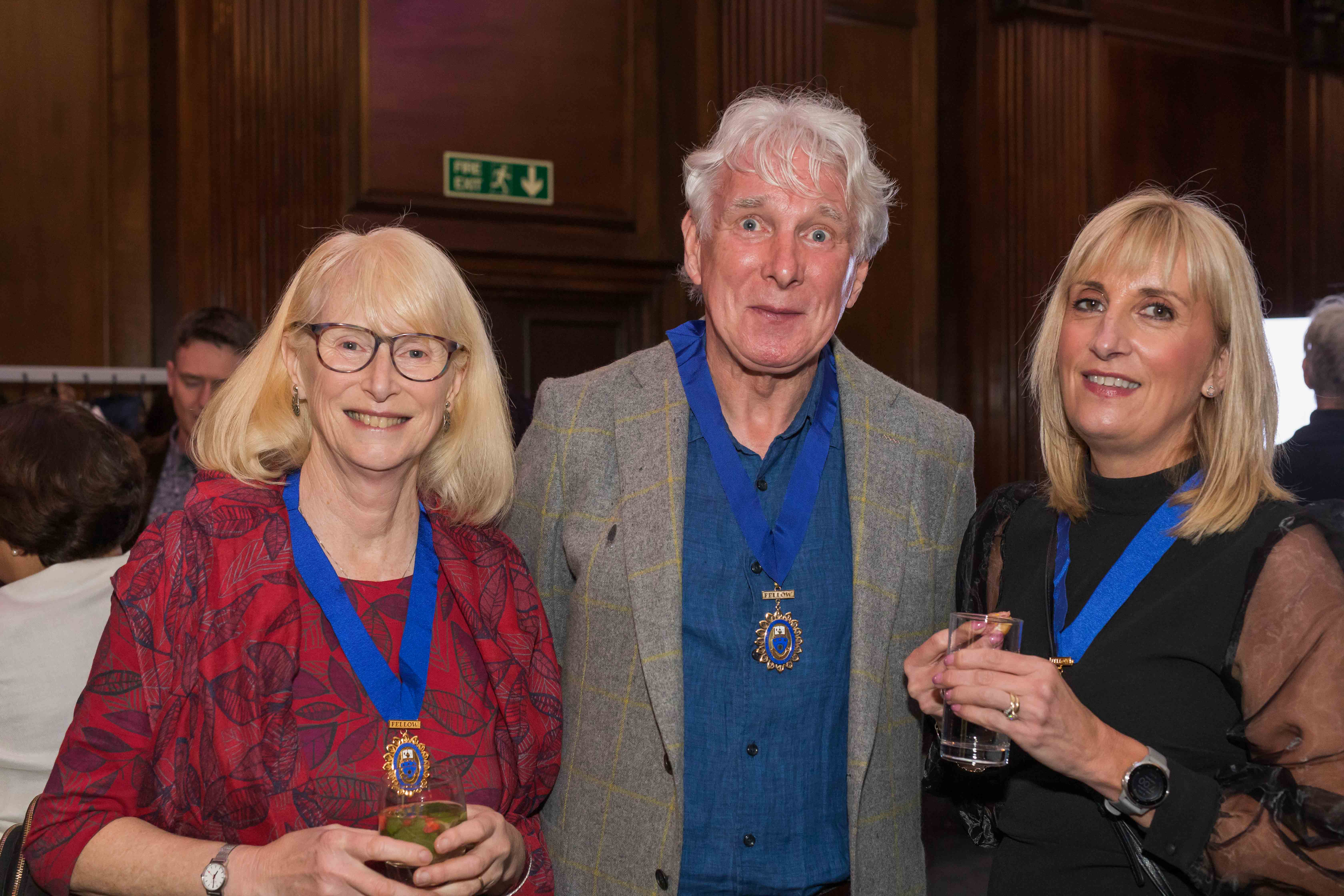 Professor Kate Gerrish CBE FRCN, Professor David Thompson FRCN, and Professor Sonja McIlfatrick MBE FRCN