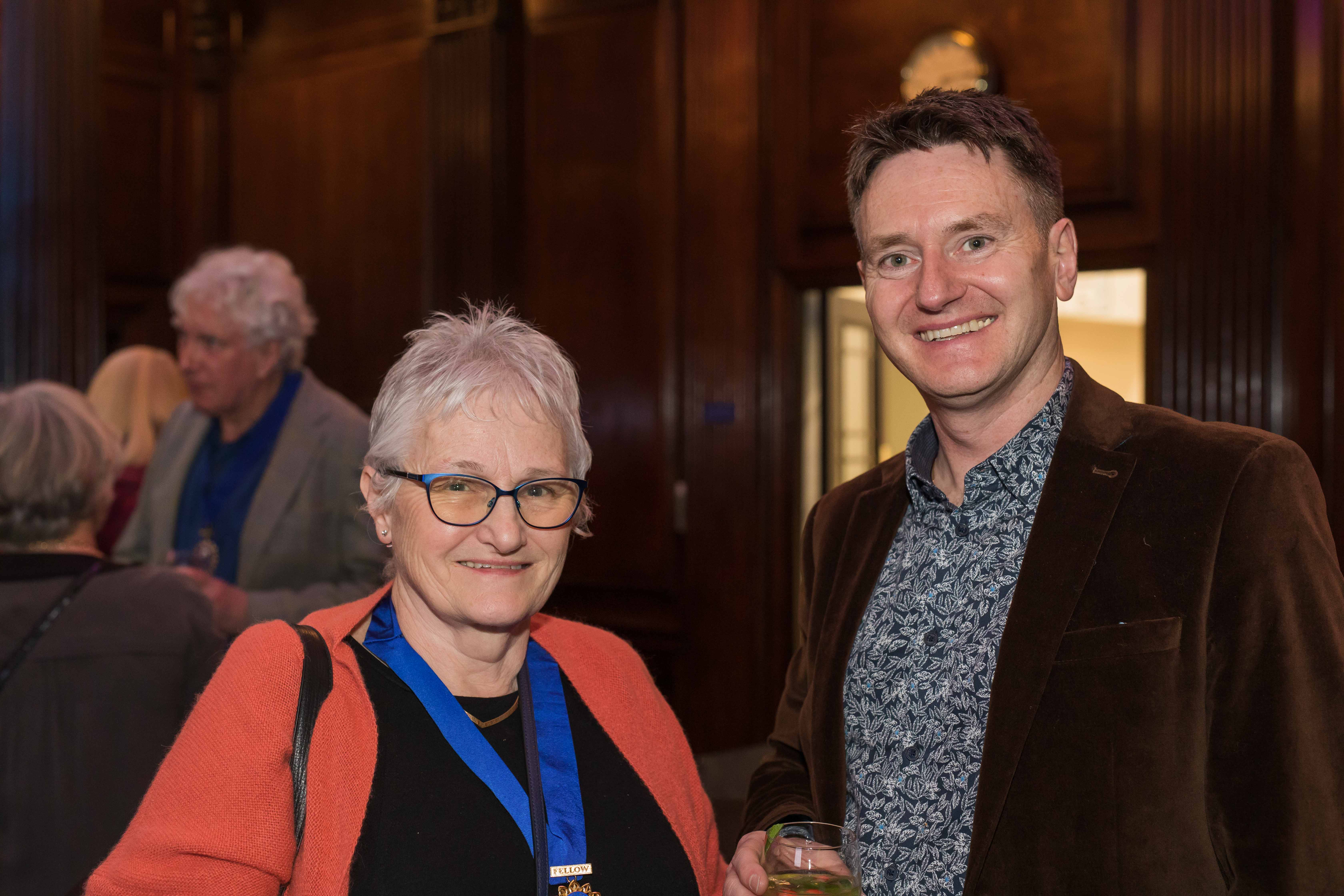 Professor Anne Harris FRCN and Anthony Clarkson FRCN