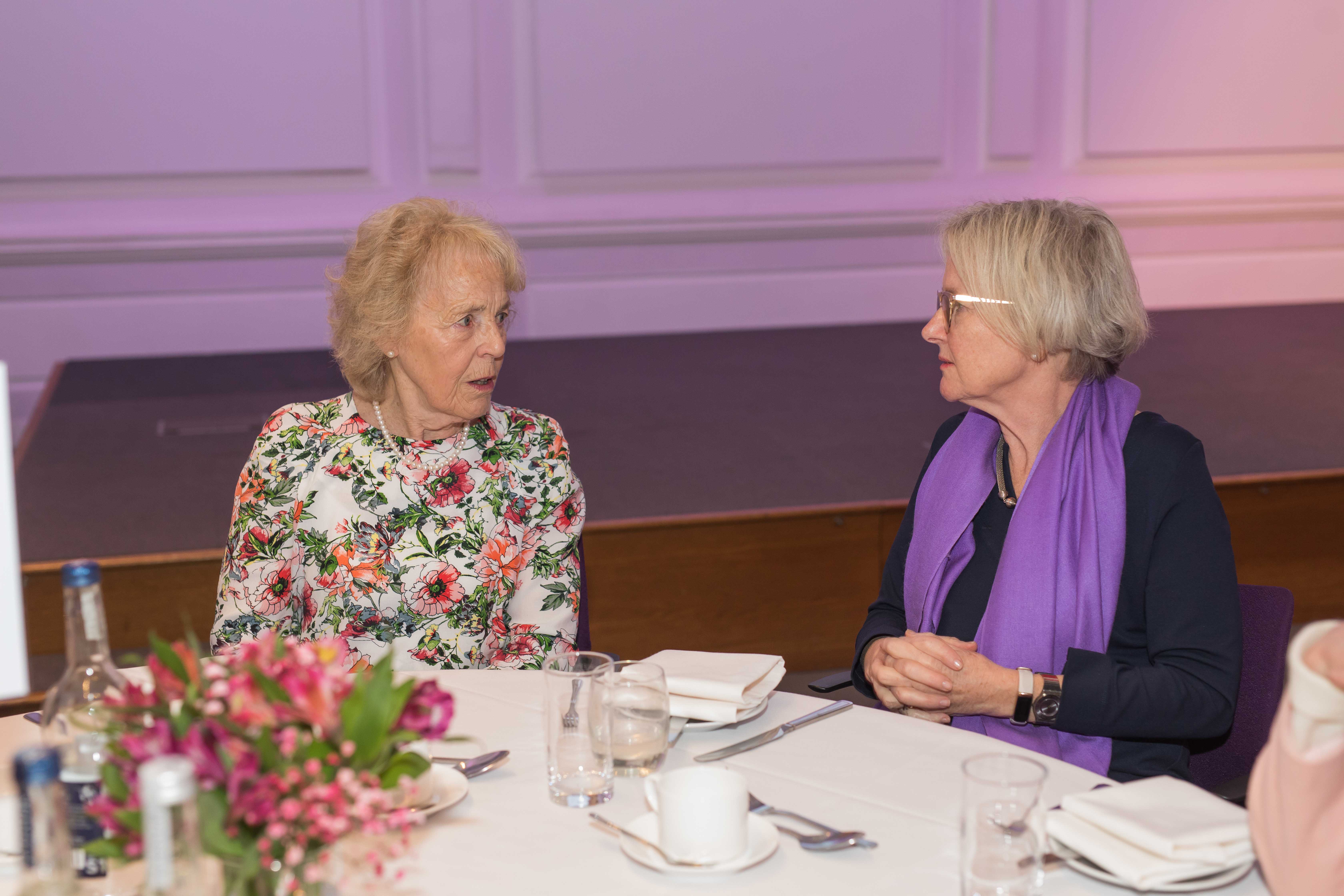 Professor Alison Tierney CBE FRCN and Baroness Mary Watkins of Tavistock FRCN