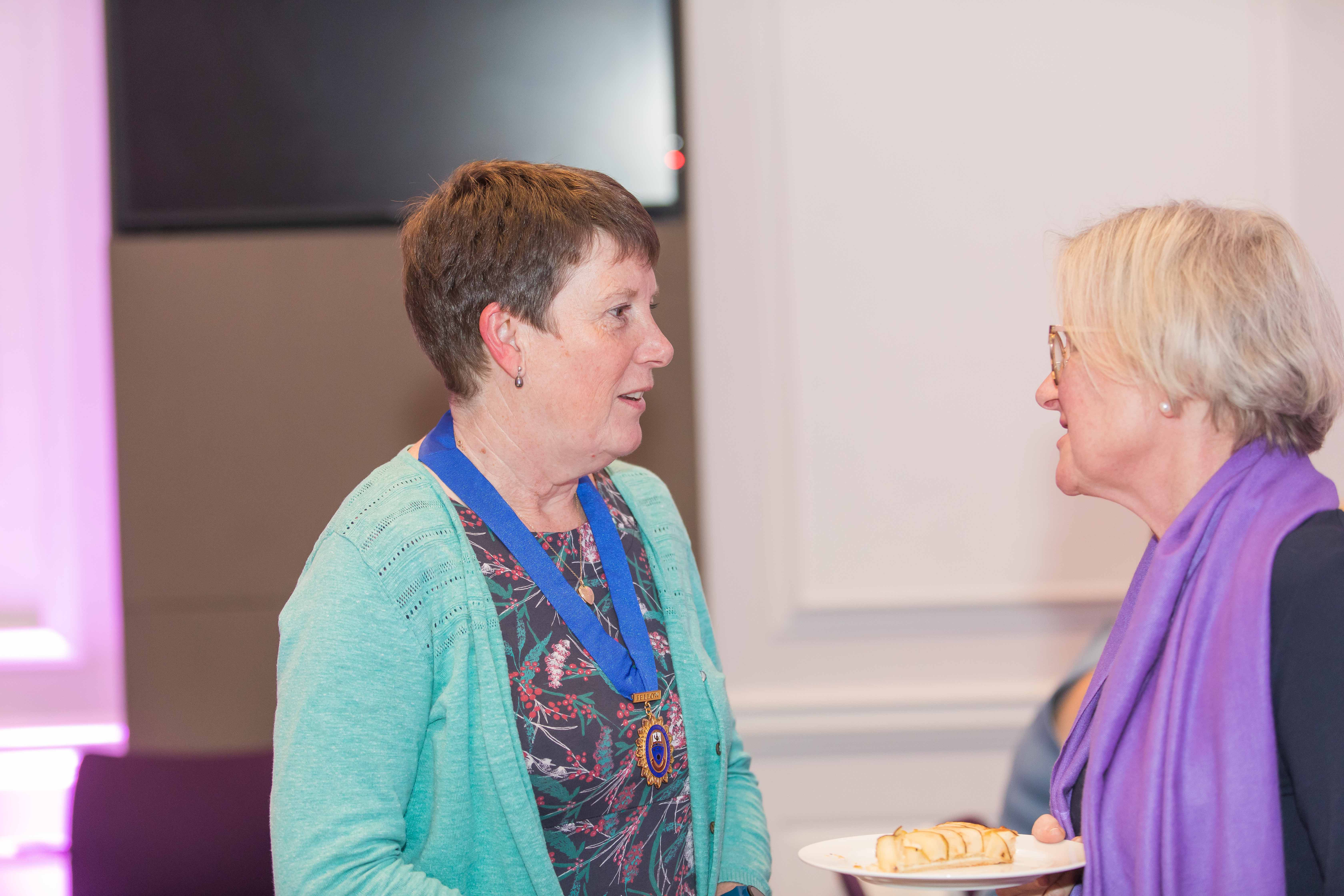 Professor Bridie Kent FRCN and Baroness Mary Watkins of Tavistock FRCN