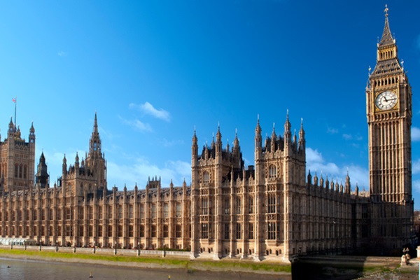 Westminster houses of parliament