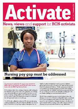Front cover of September 2016 Activate