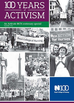 Front cover of Activate centenary supplement