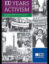 Front cover of Activate centenary supplement