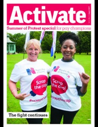 Front cover of the August 2017 issue of Activate
