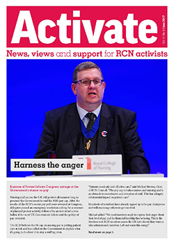 Front cover of June 2017 issue of Activate