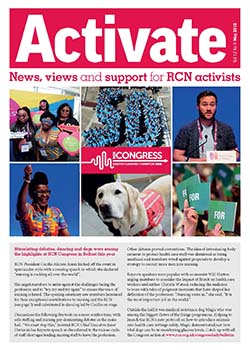 Cover of May issue of Activate