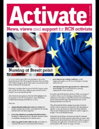 Front cover of the December 2018 issue of Activate