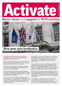 Cover of Activate magazine January 2019