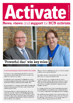 Cover of February 2019 issue of Activate