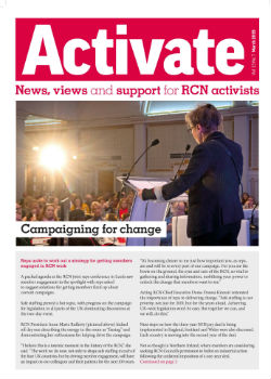 Activate front cover