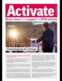 Activate front cover