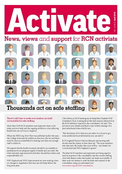 Front cover Activate April 19