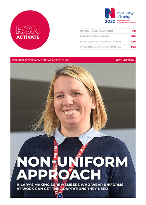 Cover of autumn 2020 issue of Activate