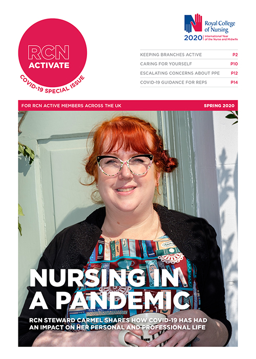 Cover of Activate spring 2020 issue