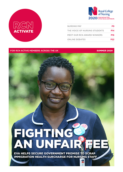 Cover of summer 2020 issue of Activate