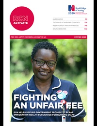 Cover of summer 2020 issue of Activate