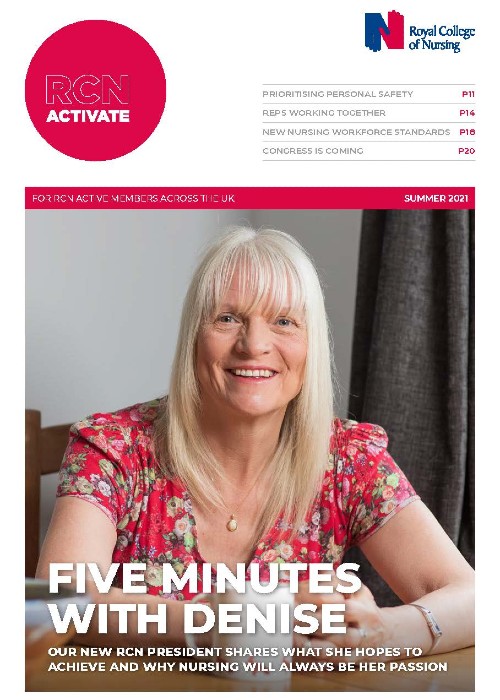 Activate front cover summer 21