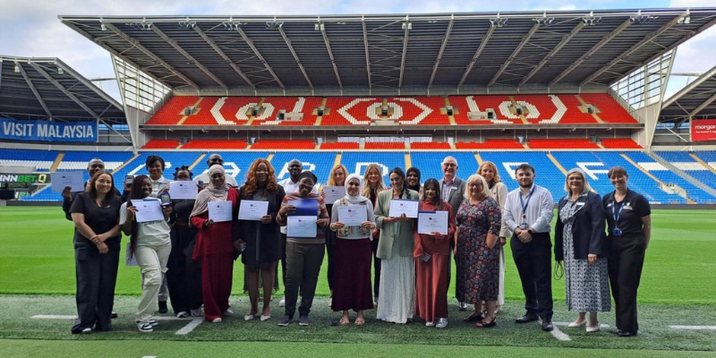 Wales Displaced Persons Scheme celebration event at Cardiff City Stadium