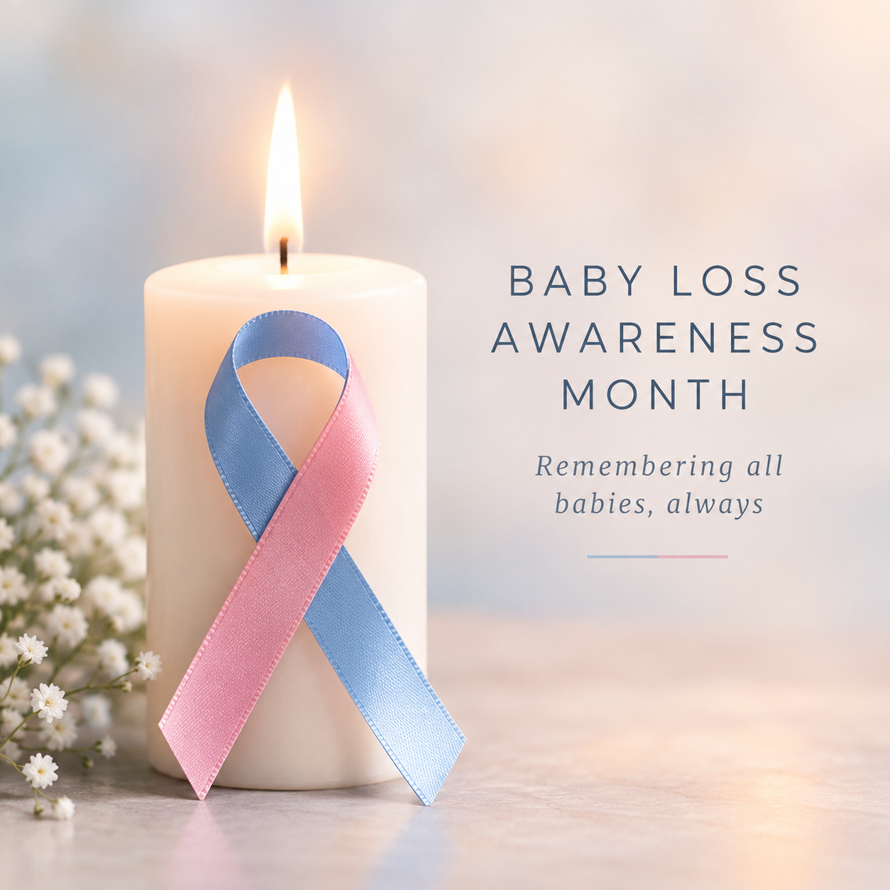 Baby loss awareness month