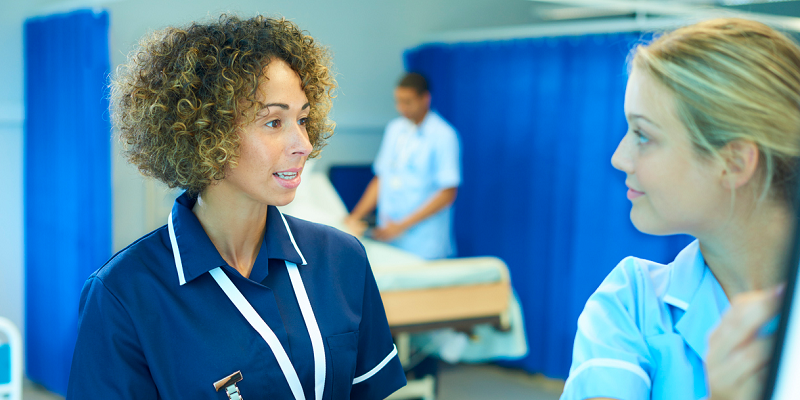 Nursing staff at work Nursing staff at work