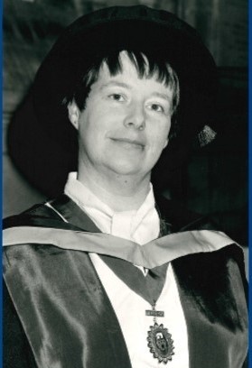 A photograph of Dame June Clark