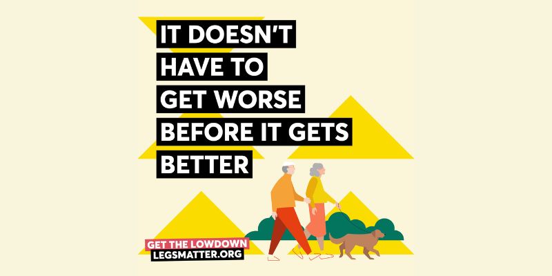 Graphic reads: "It doesn't have to get worse before it gets better"