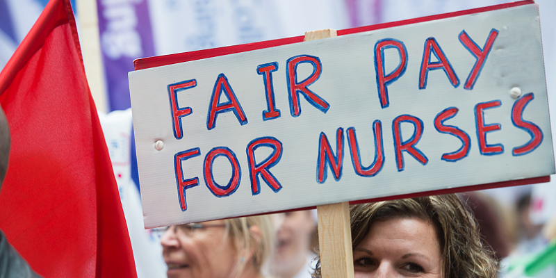 Fair pay for nurses