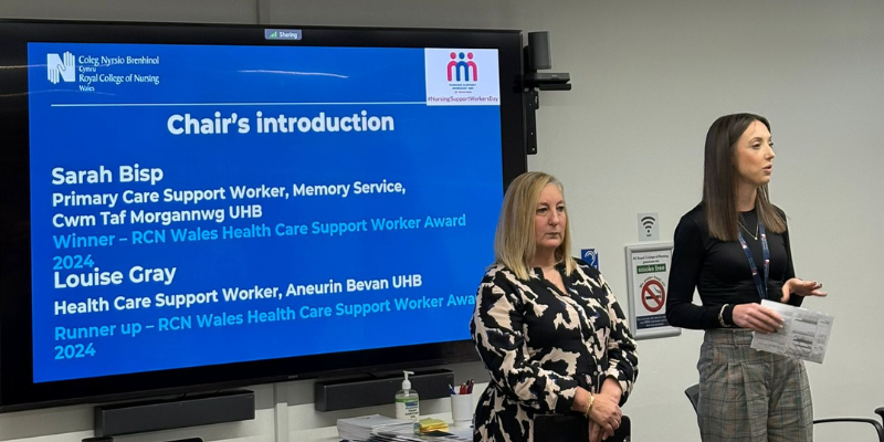 Sarah Bisp and Louise Gray