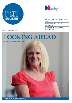 RCN Bulletin cover August 2015