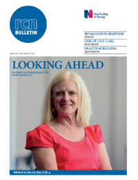 RCN Bulletin cover August 2015