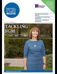 RCN Bulletin cover December 2015