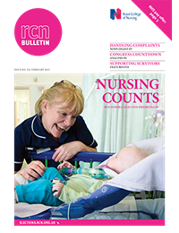 Front cover of February 2015 bulletin