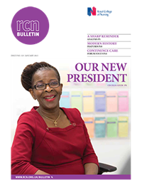 Front cover of January 2015 bulletin