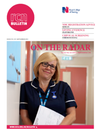 Front cover of September 2015 bulletin