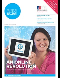 Front cover of October issue of RCN Bulletin
