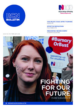 RCN Bulletin February 2016 cover