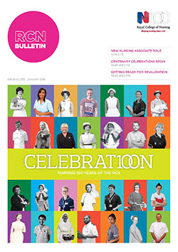 RCN Bulletin January 2016 cover