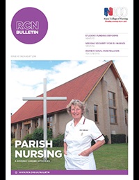 RCN Bulletin August 2016 front cover