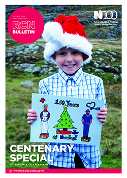RCN Bulletin December 2016 front cover