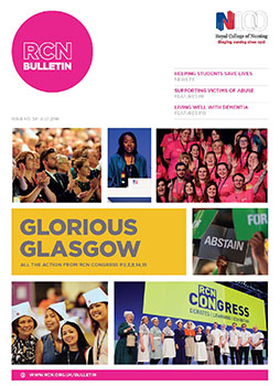 RCN Bulletin July 2016 cover