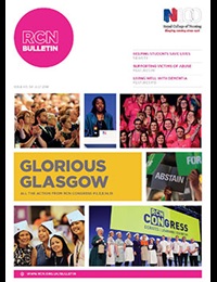 RCN Bulletin July 2016 cover