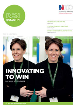 RCN Bulletin June 2016 cover