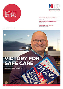 RCN Bulletin March 2016 cover