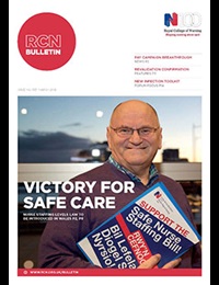 RCN Bulletin March 2016 cover